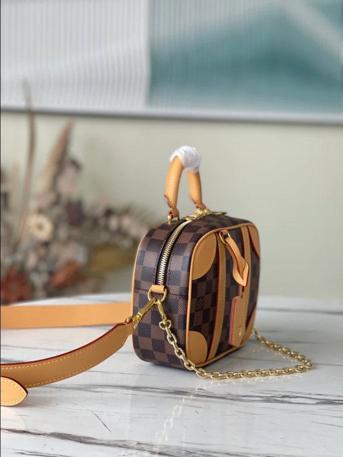 Valisette Souple BB Damier Ebene Canvas – LB229