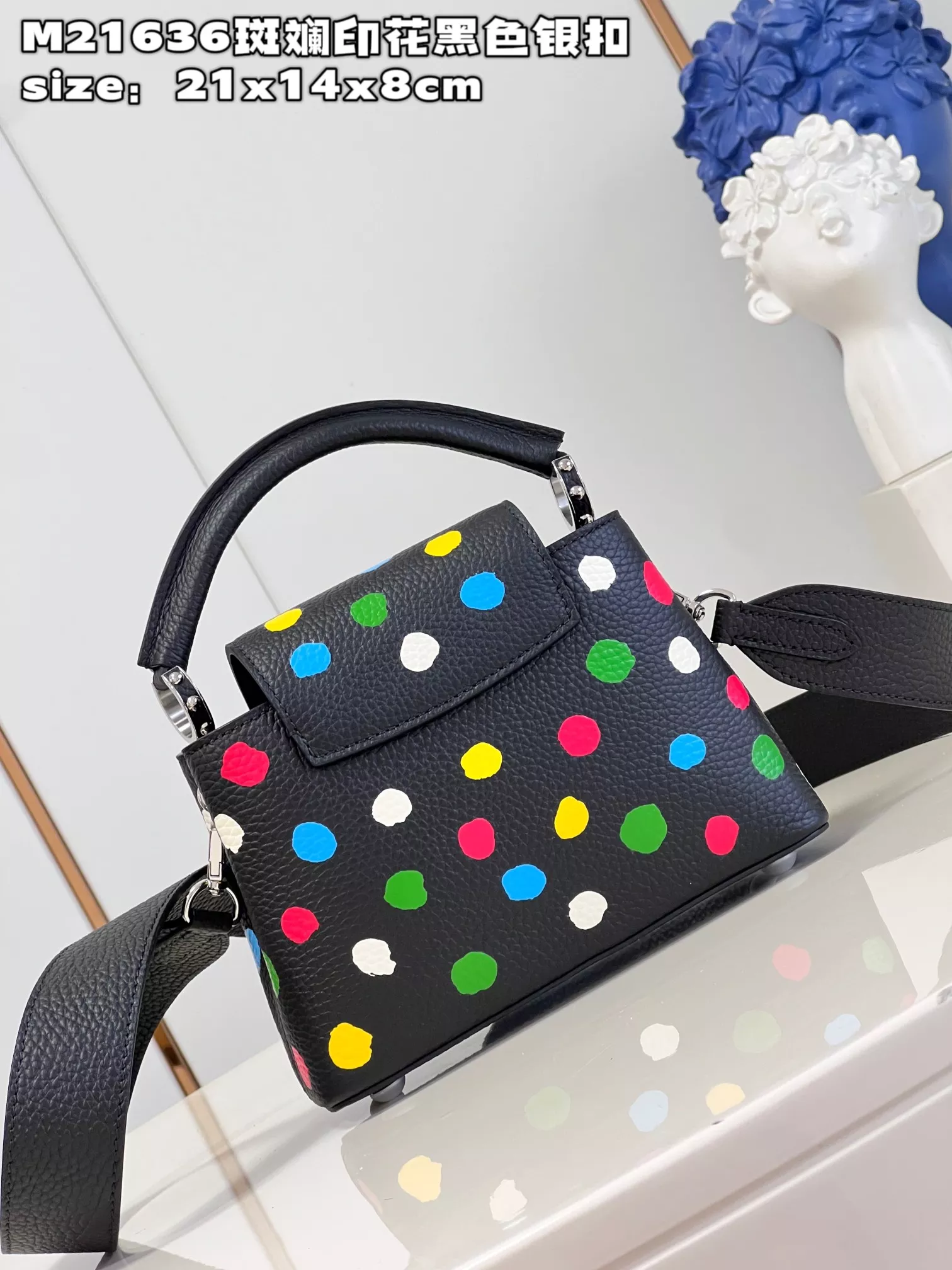 LV x YK Capucines BB Bag ‘Black’