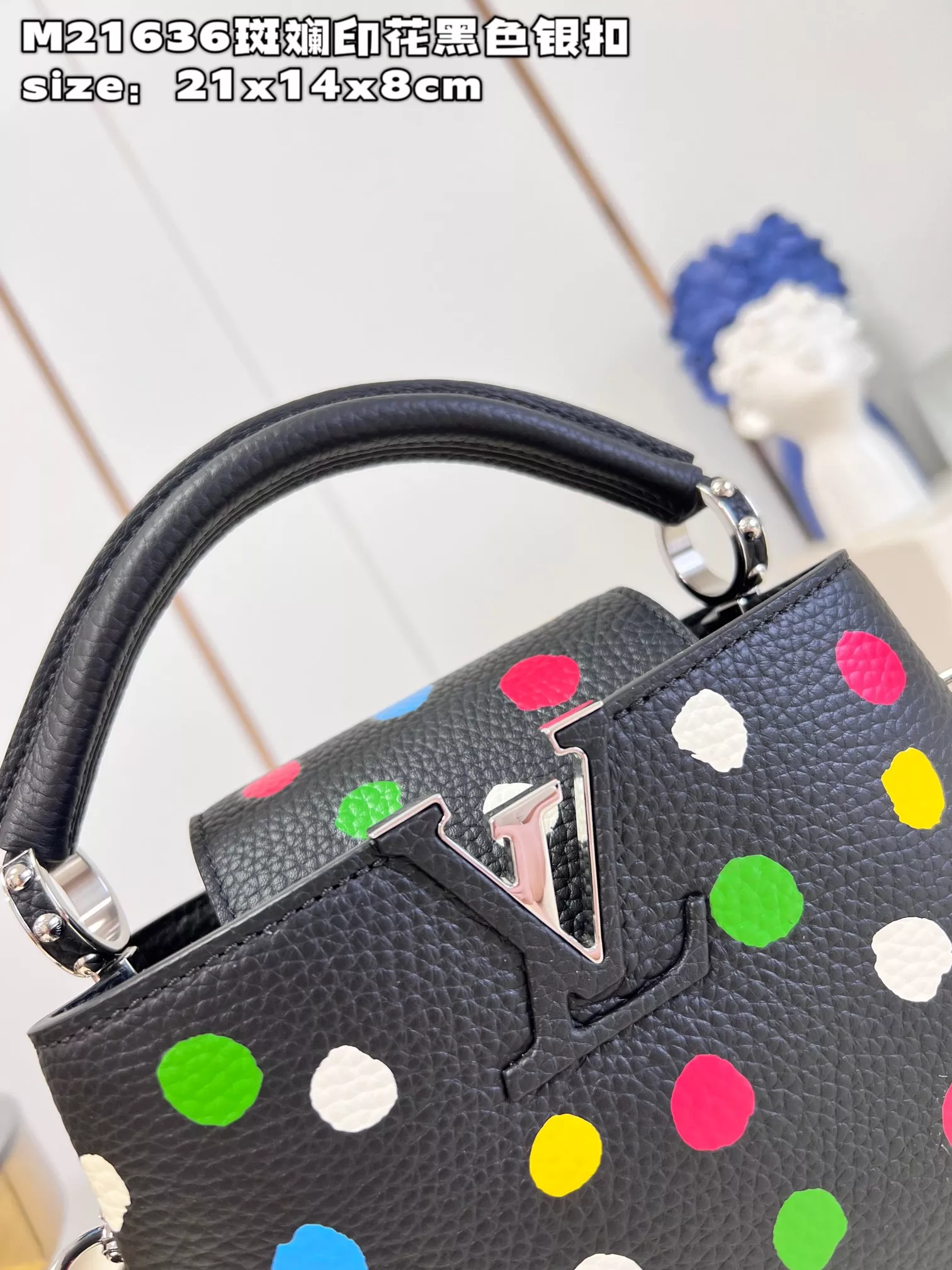 LV x YK Capucines BB Bag ‘Black’
