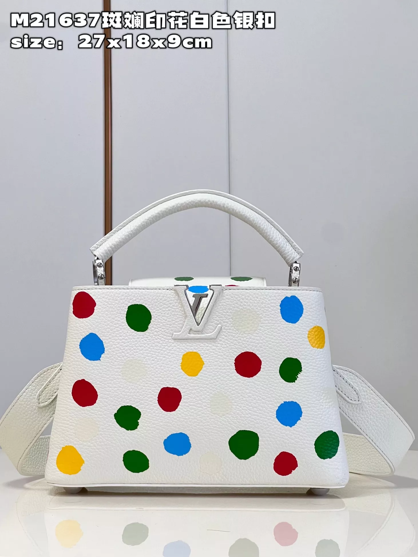 LV x YK Capucines BB Bag ‘White’