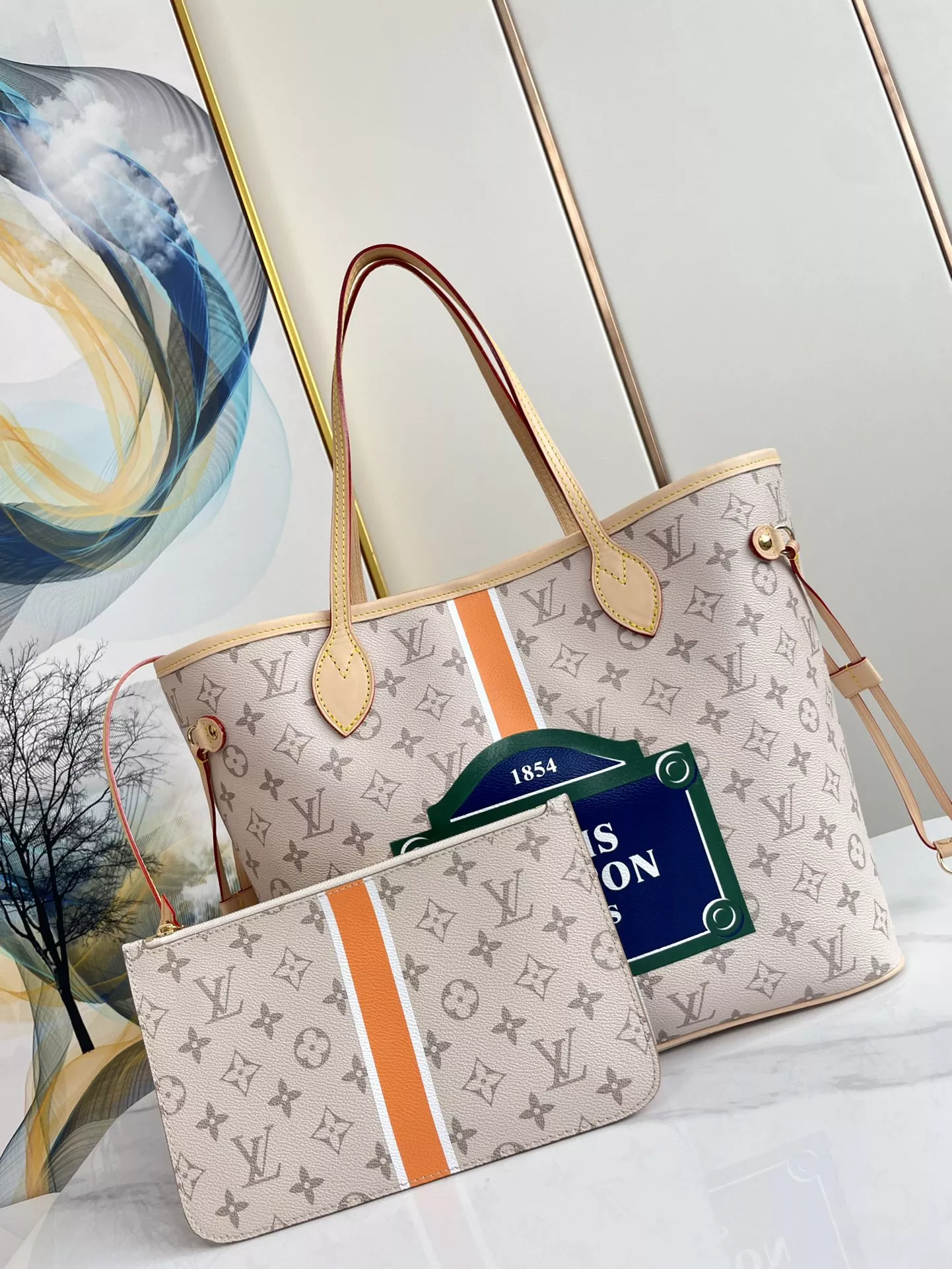 LV Neverfull MM Monopaname