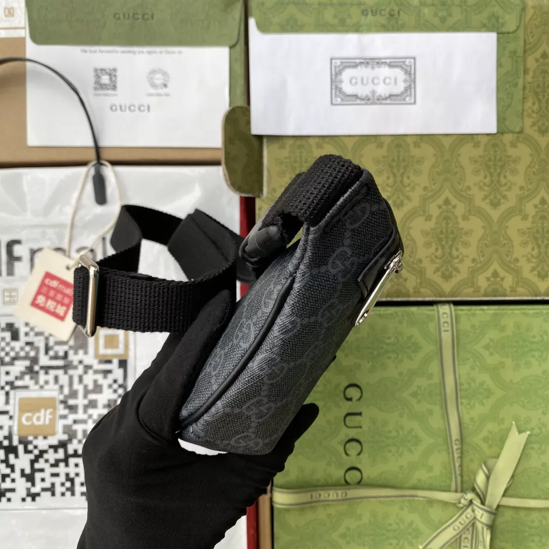 Gucci Monogram Beltbag Black