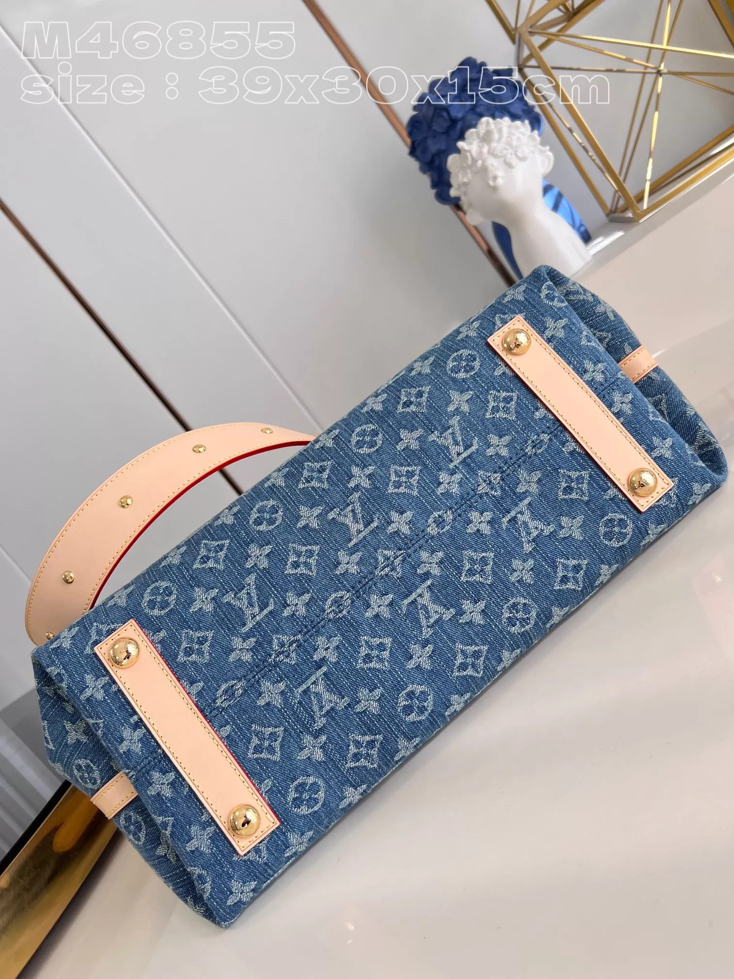 CarryAll MM Monogram Denim