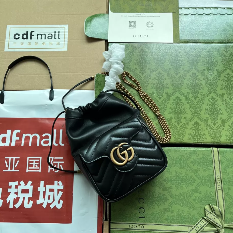 GG Marmont Mini Bucket Bag – GB231