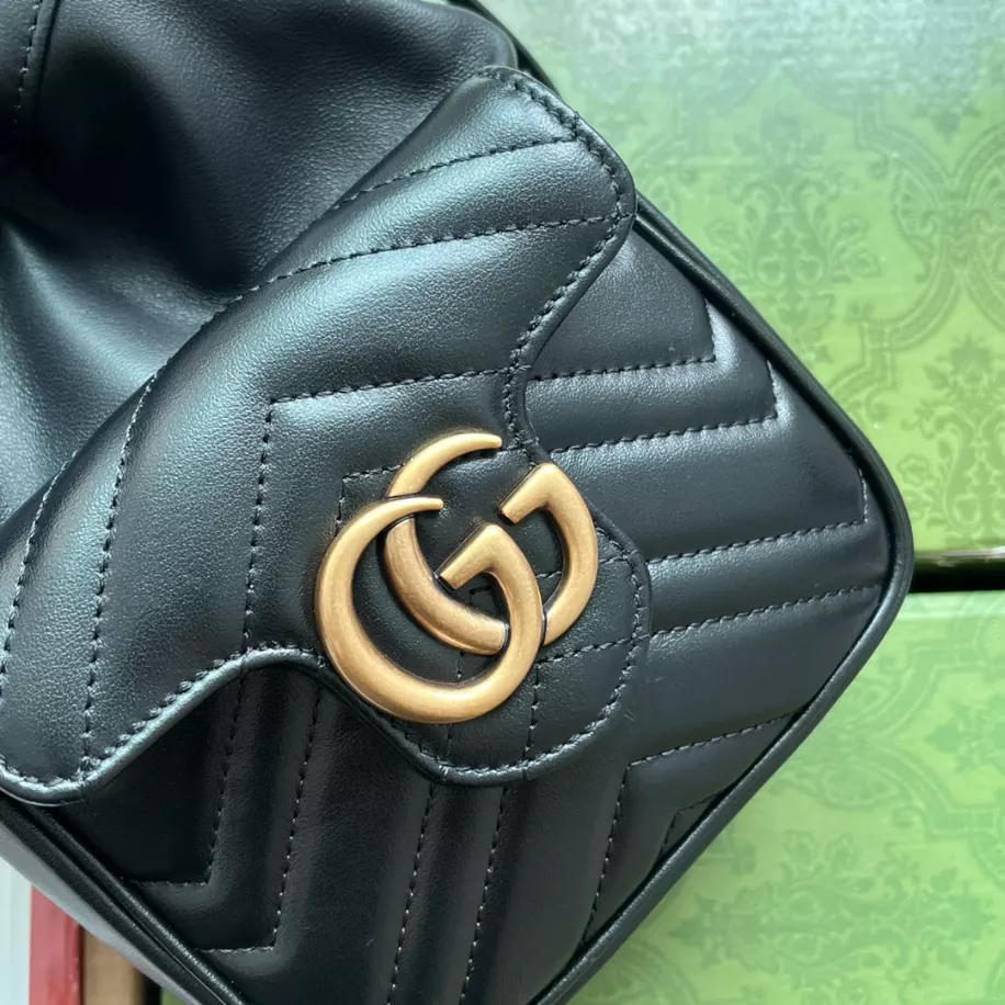 GG Marmont Mini Bucket Bag – GB231