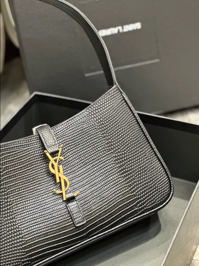 LE 5 à 7 in Lizard Skin Hobo Bag - YB025
