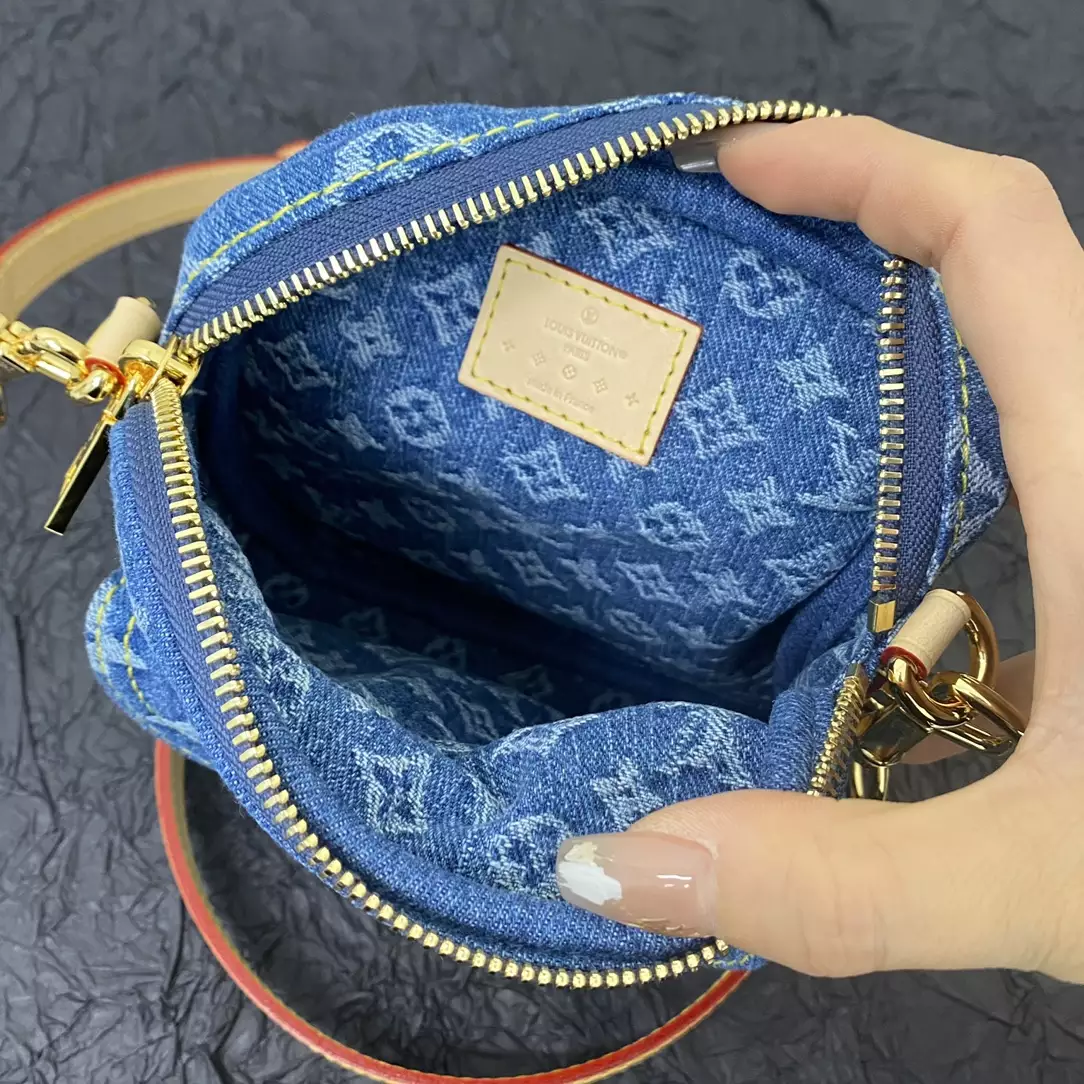 LV Fairfax Pochette Monogram Denim