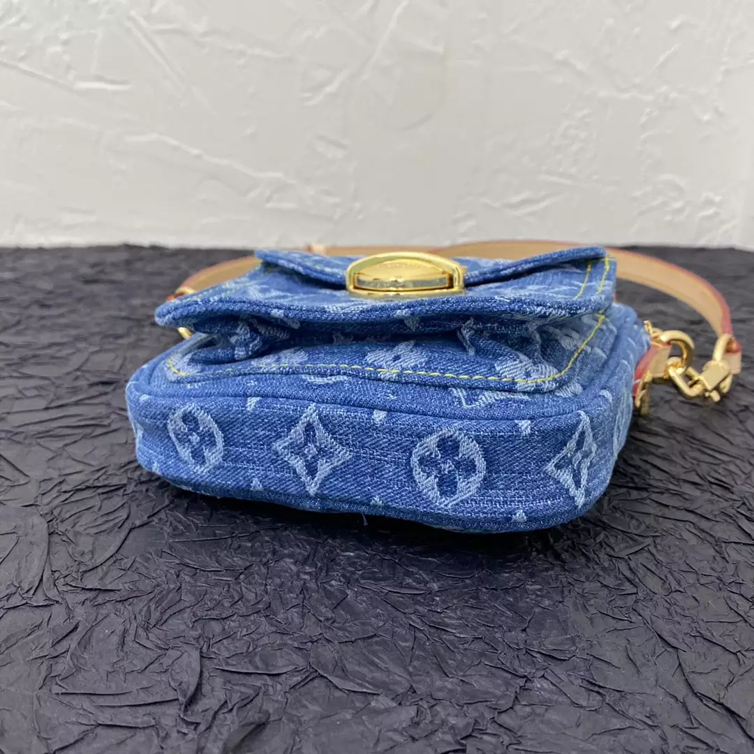 LV Fairfax Pochette Monogram Denim
