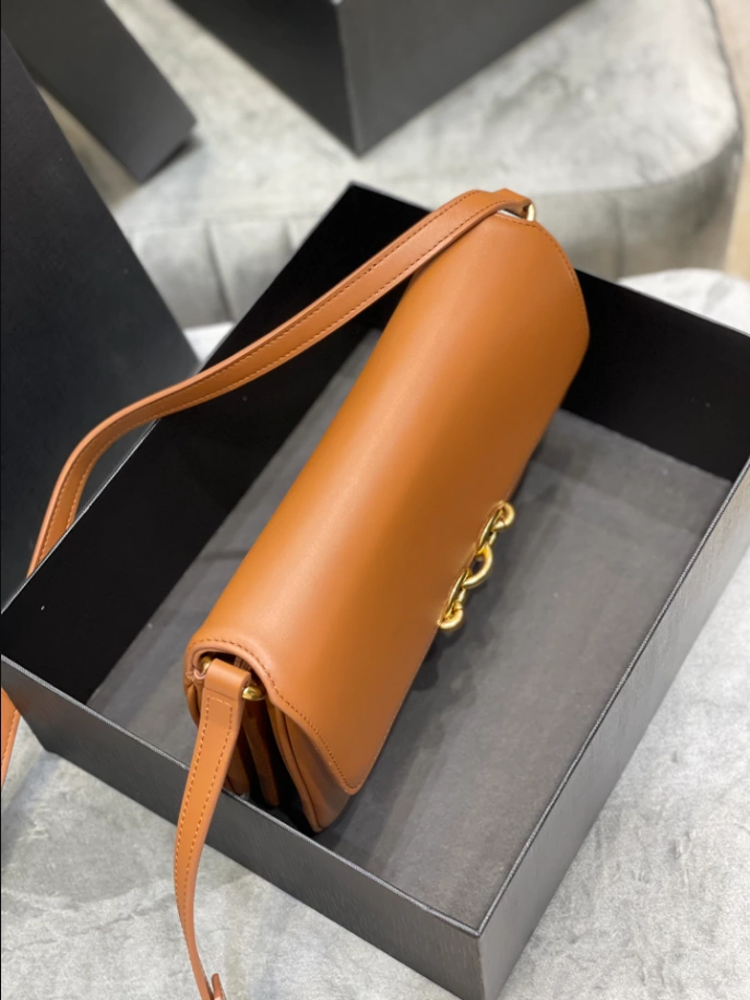 Saint Laurent June Box Bag in Quilted Lambskin - YB044