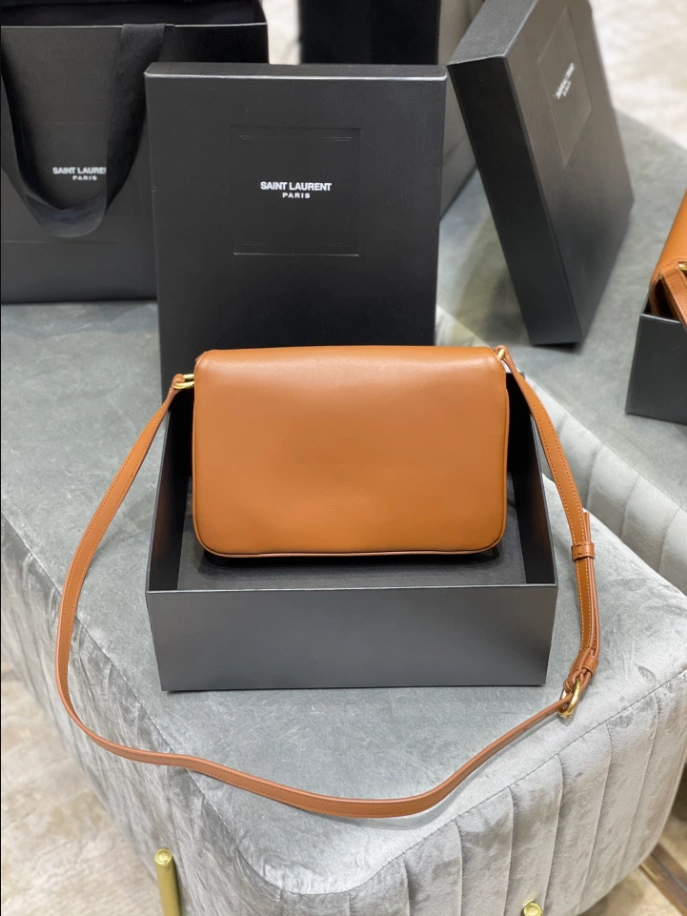 Saint Laurent June Box Bag in Quilted Lambskin - YB044