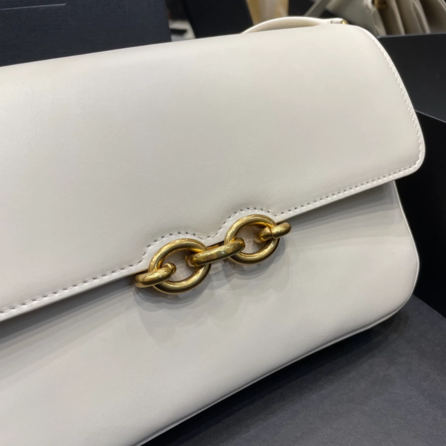 Saint Laurent June Box Bag in Quilted Lambskin - YB045