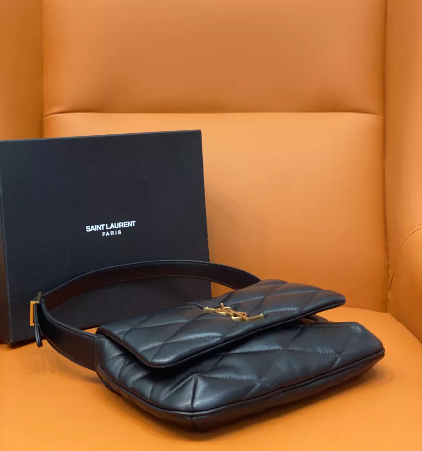 Saint Laurent Le 57 Hobo Bag in Quilted Lambskin - YB036