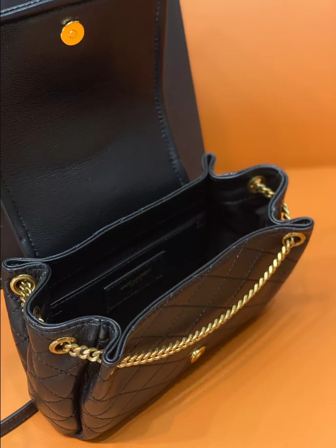 Saint Laurent Mini Nolita in Lambskin - YB039