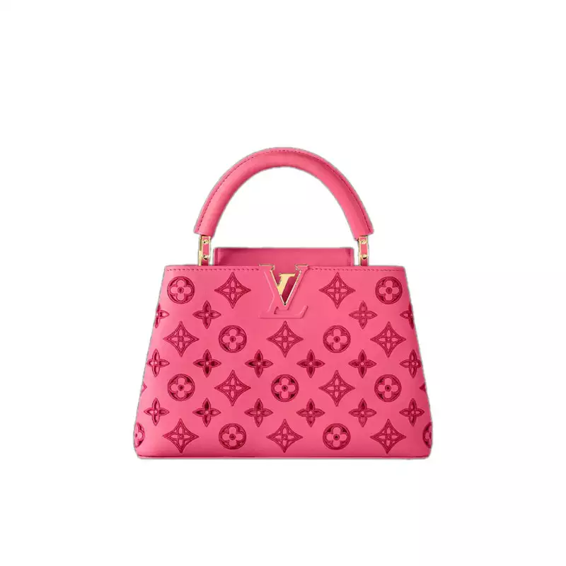 LV Broderie Anglaise Capucines BB Pink
