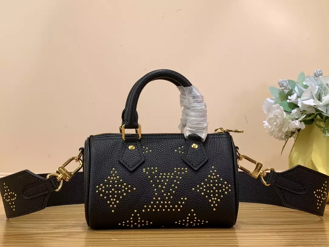 Nano Speedy Monogram Empreinte Grained Cowhide Leather