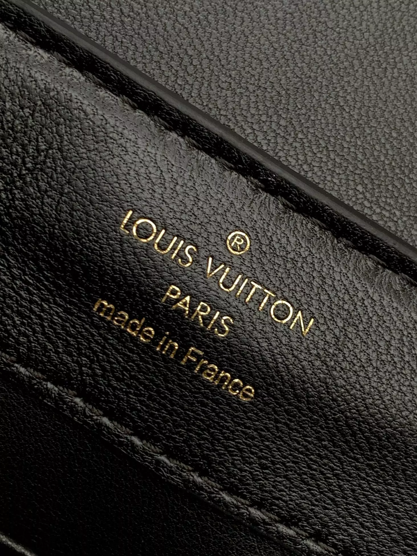 LV Capucines Mini Crocodilien Mat in Black