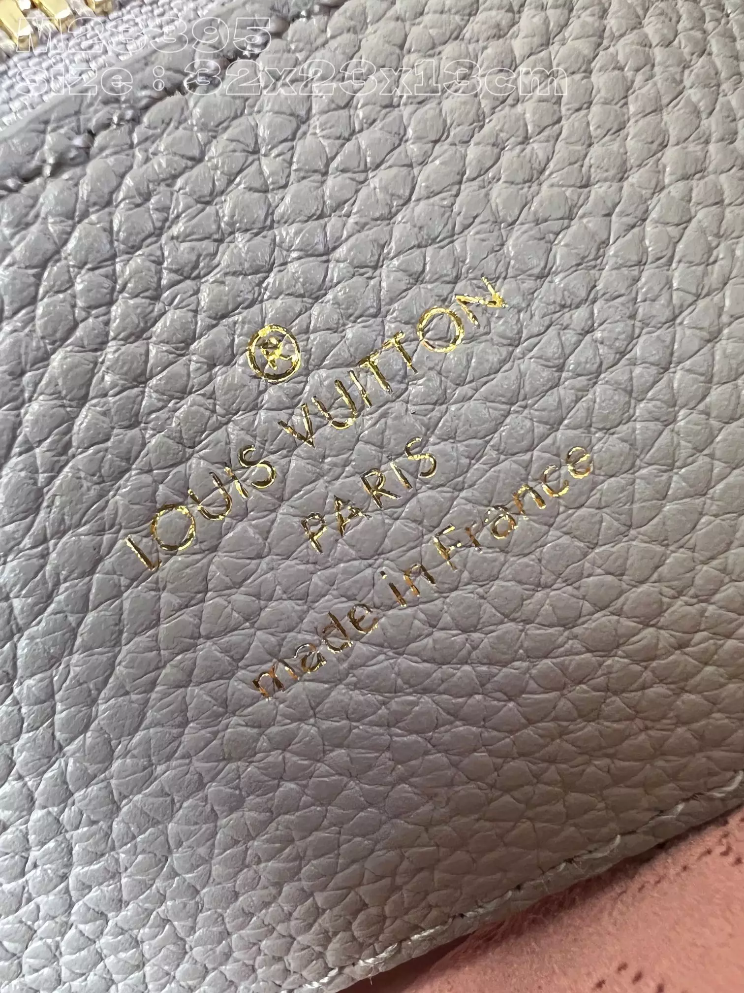 Bella Tote Gray Mahina Calfskin