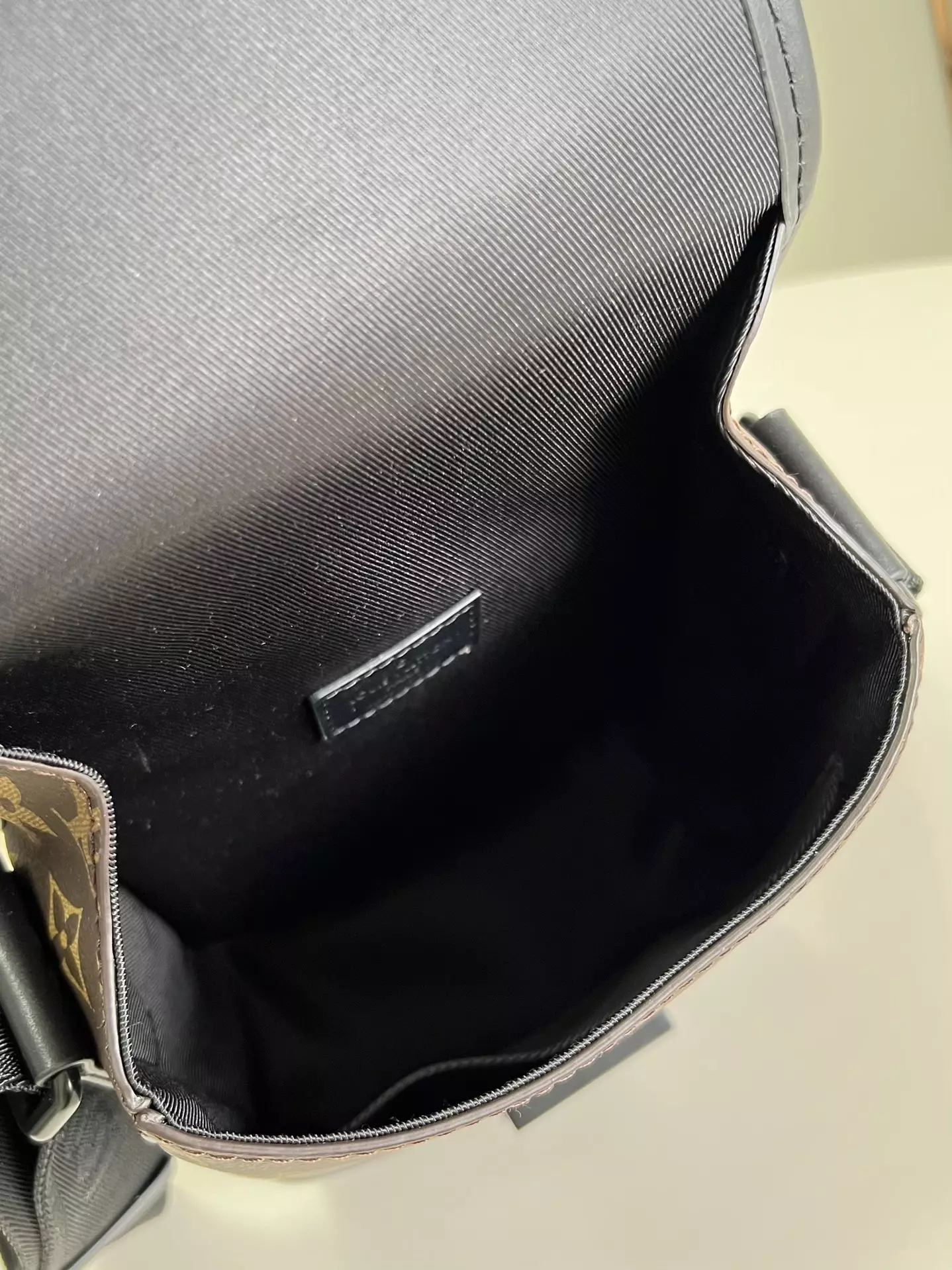 Archy Messenger PM Monogram Macassar Canvas