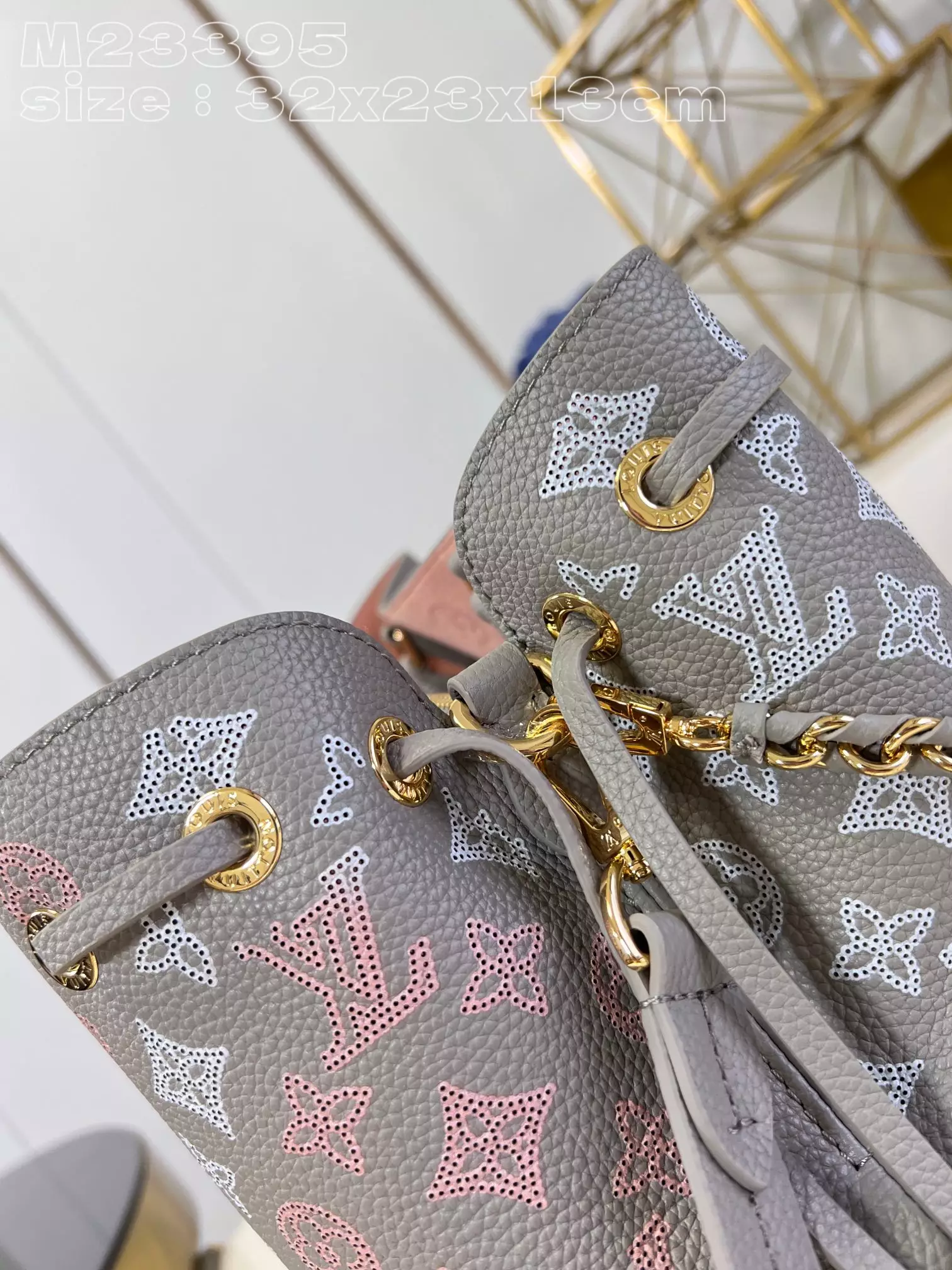 Bella Tote Gray Mahina Calfskin