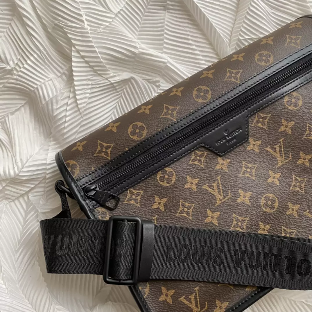 Archy Messenger MM Monogram Macassar Brown