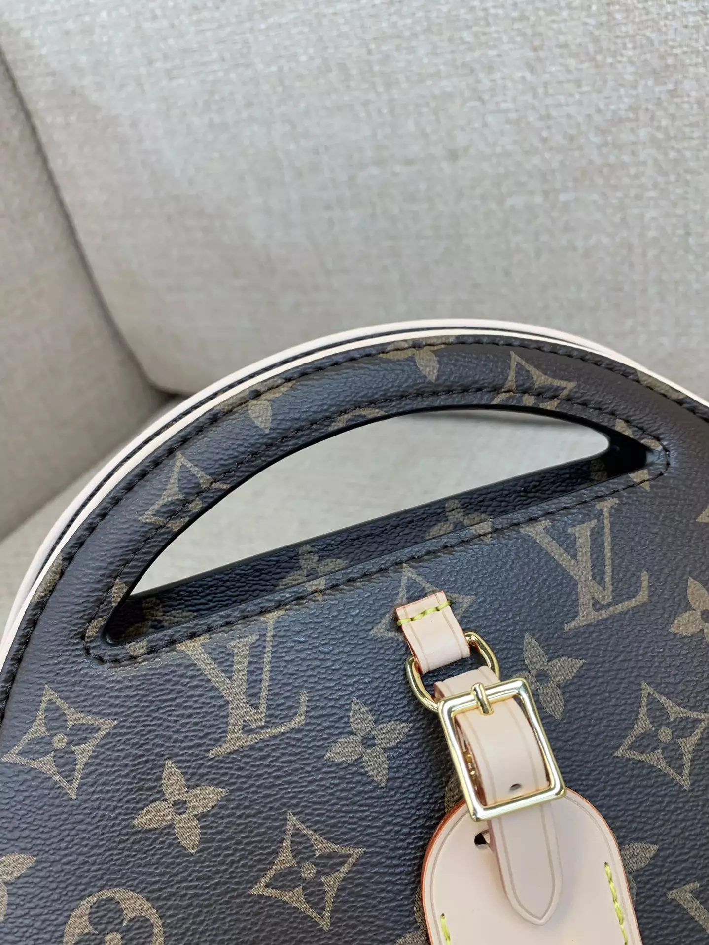 Around Me PM Monogram Brown Coated Canvas