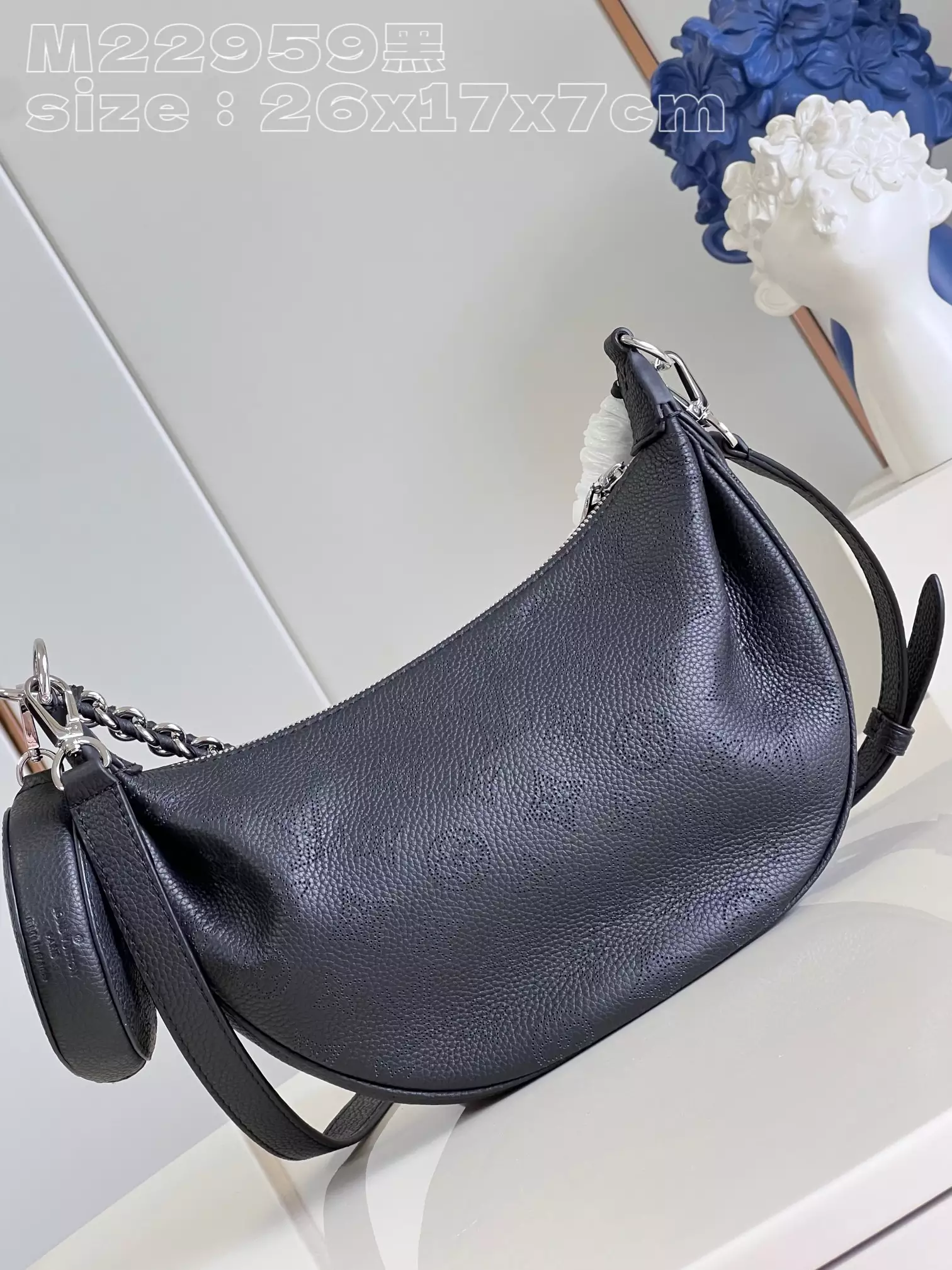Baia PM Mahina Black Leather