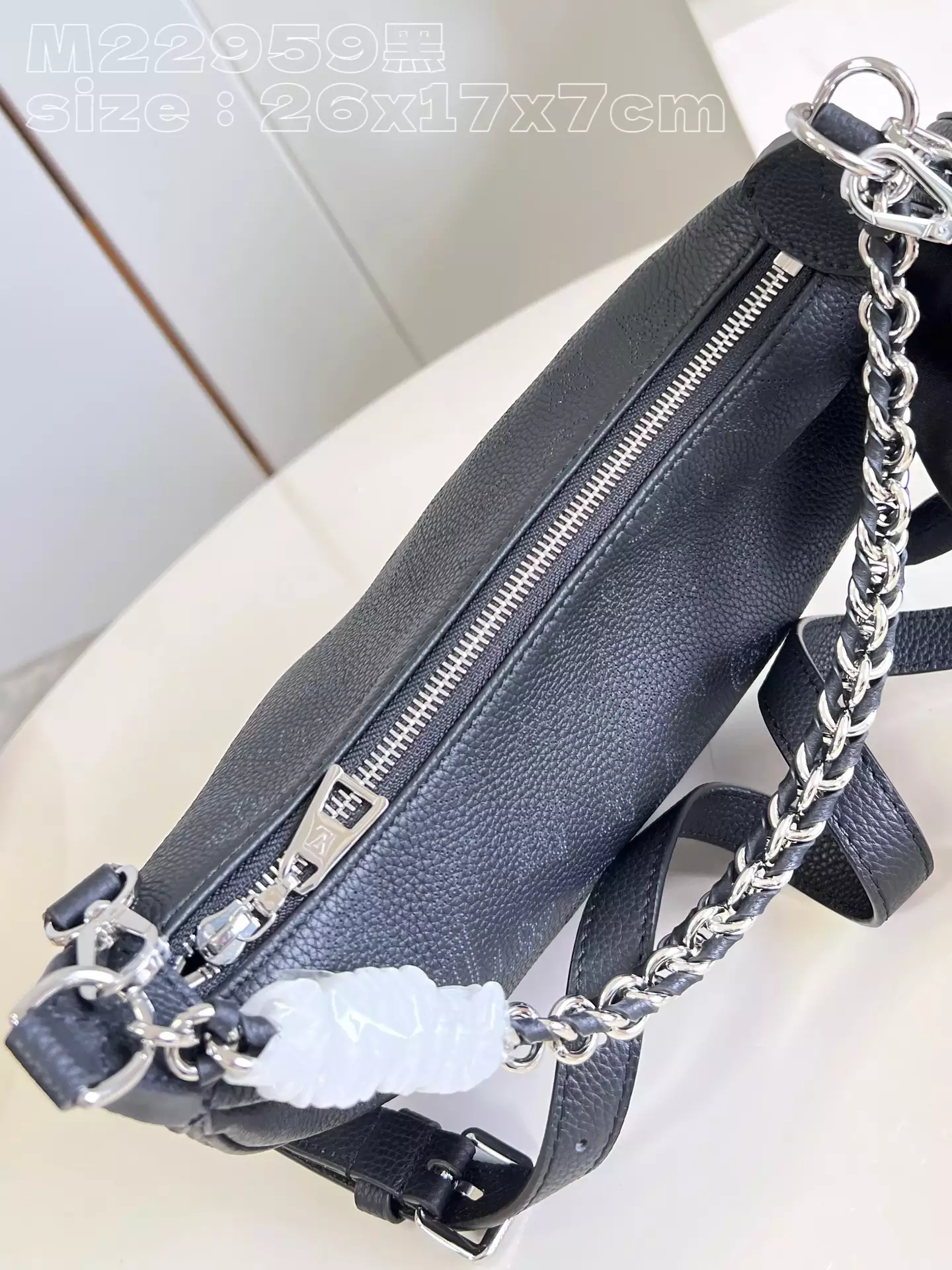 Baia PM Mahina Black Leather