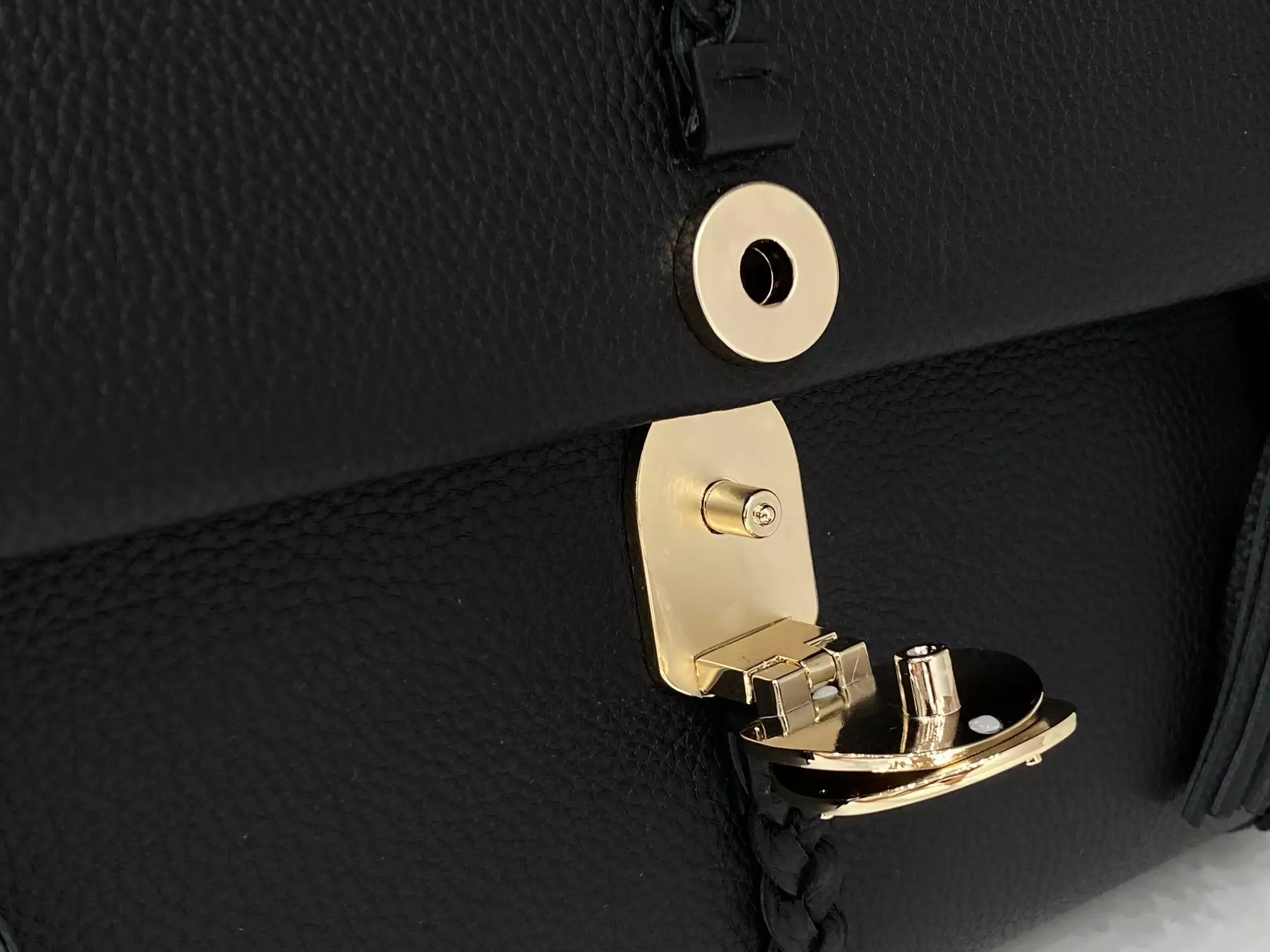 Chloé Penelope Medium Black Leather