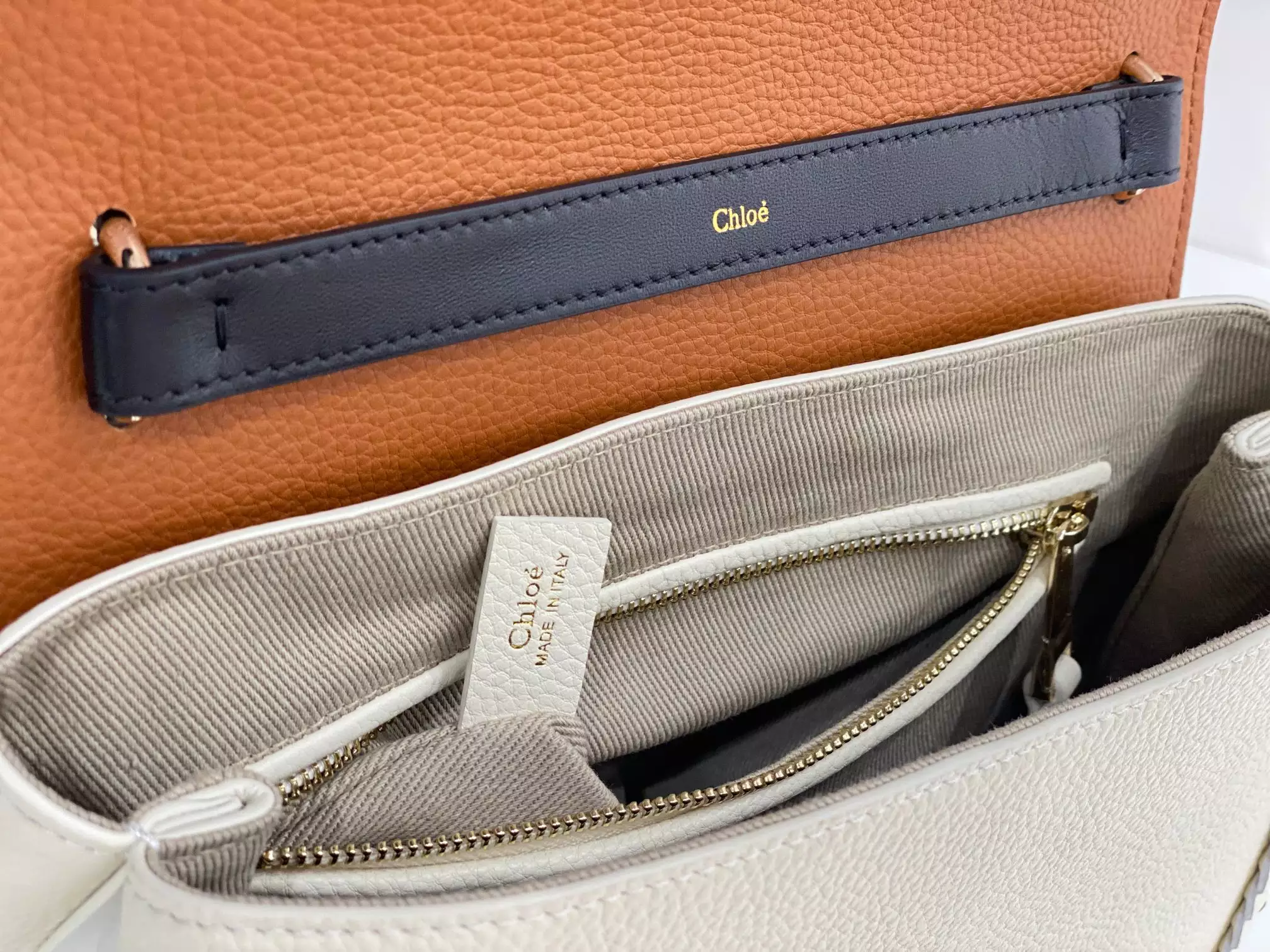 Chloé Penelope Medium White Leather