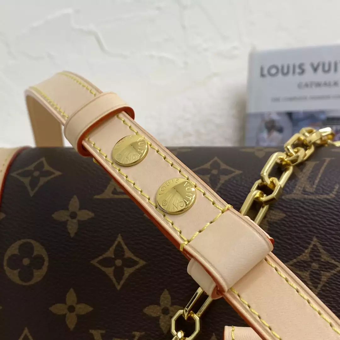LV Dauphine Soft GM Monogram Canvas Brown