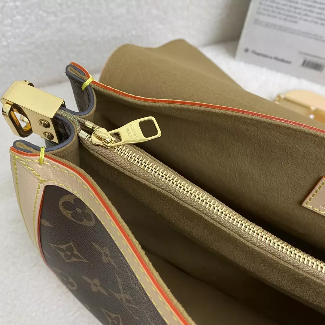 LV Dauphine Soft GM Monogram Canvas Brown