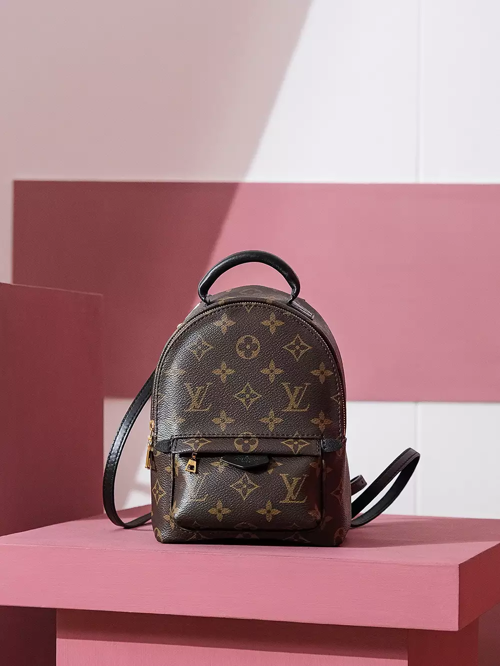 LV Palm Springs Mini Backpack Monogram Brown