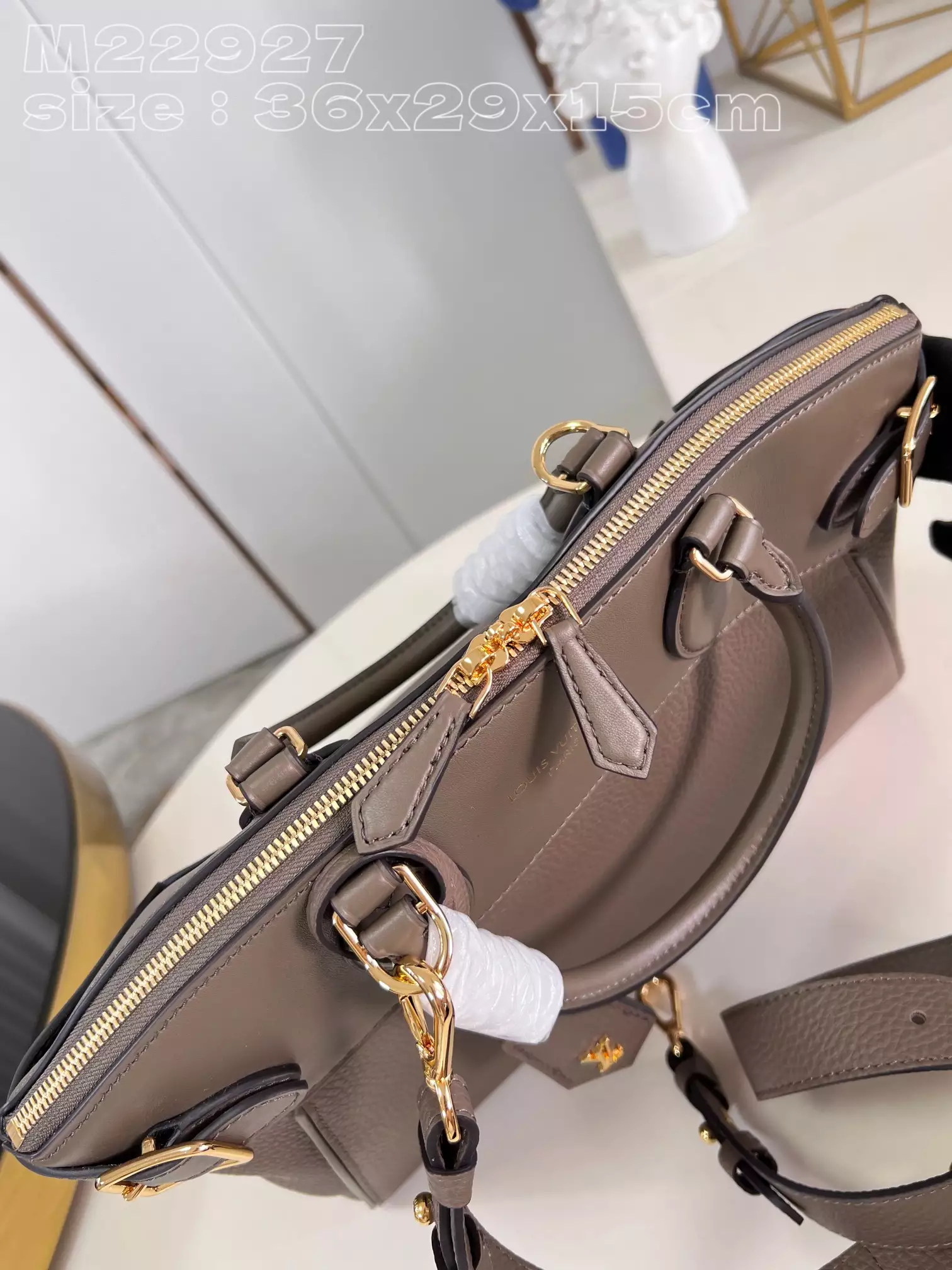 Lock It MM High End Earth Taurillon Leather