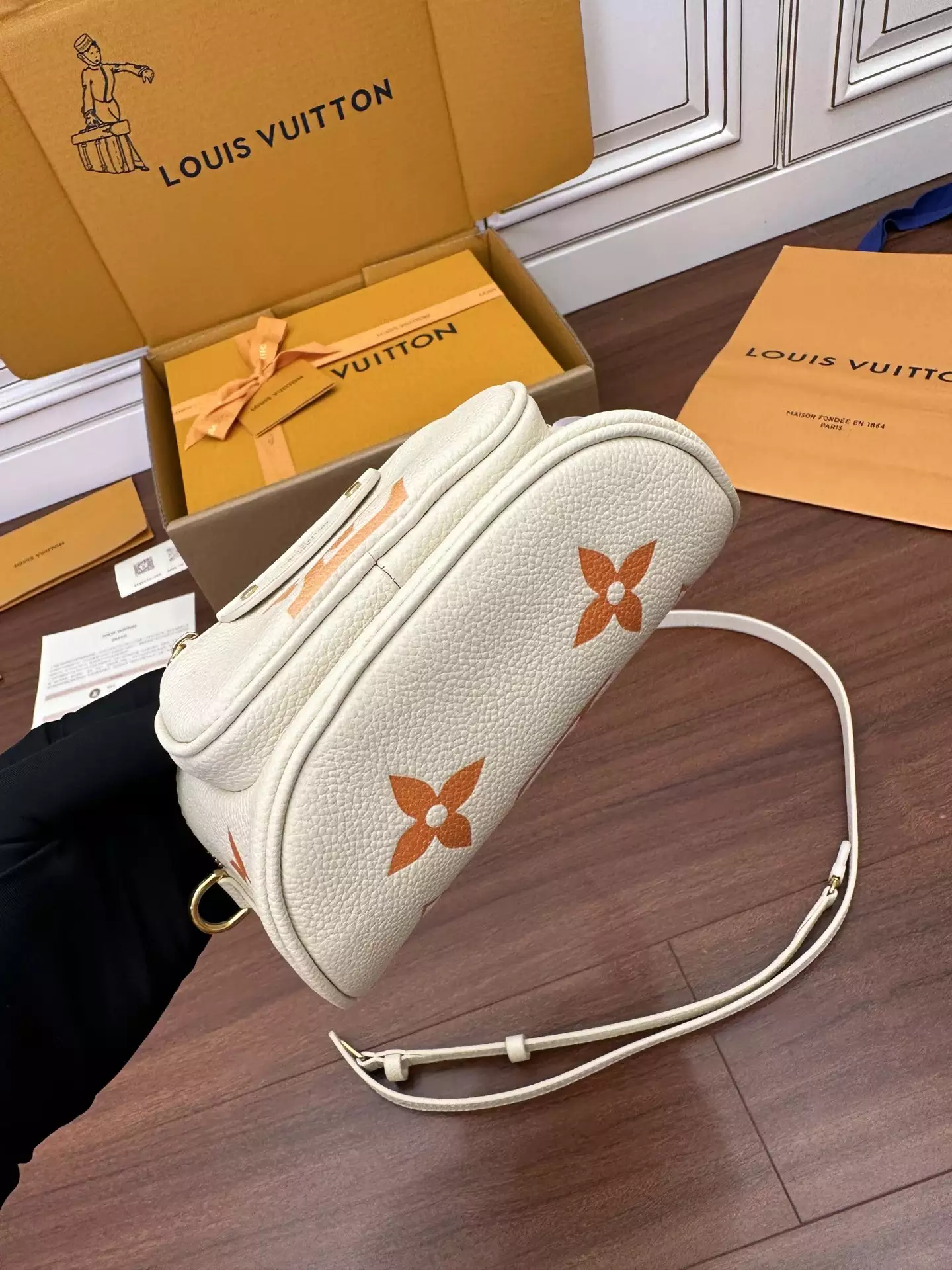 Mini Bumbag Monogram Empreinte Gradient Neutral Leather