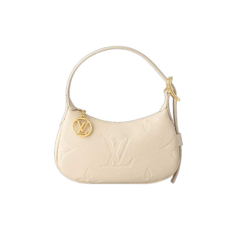 Mini Moon Monogram Empreinte Cream Leather