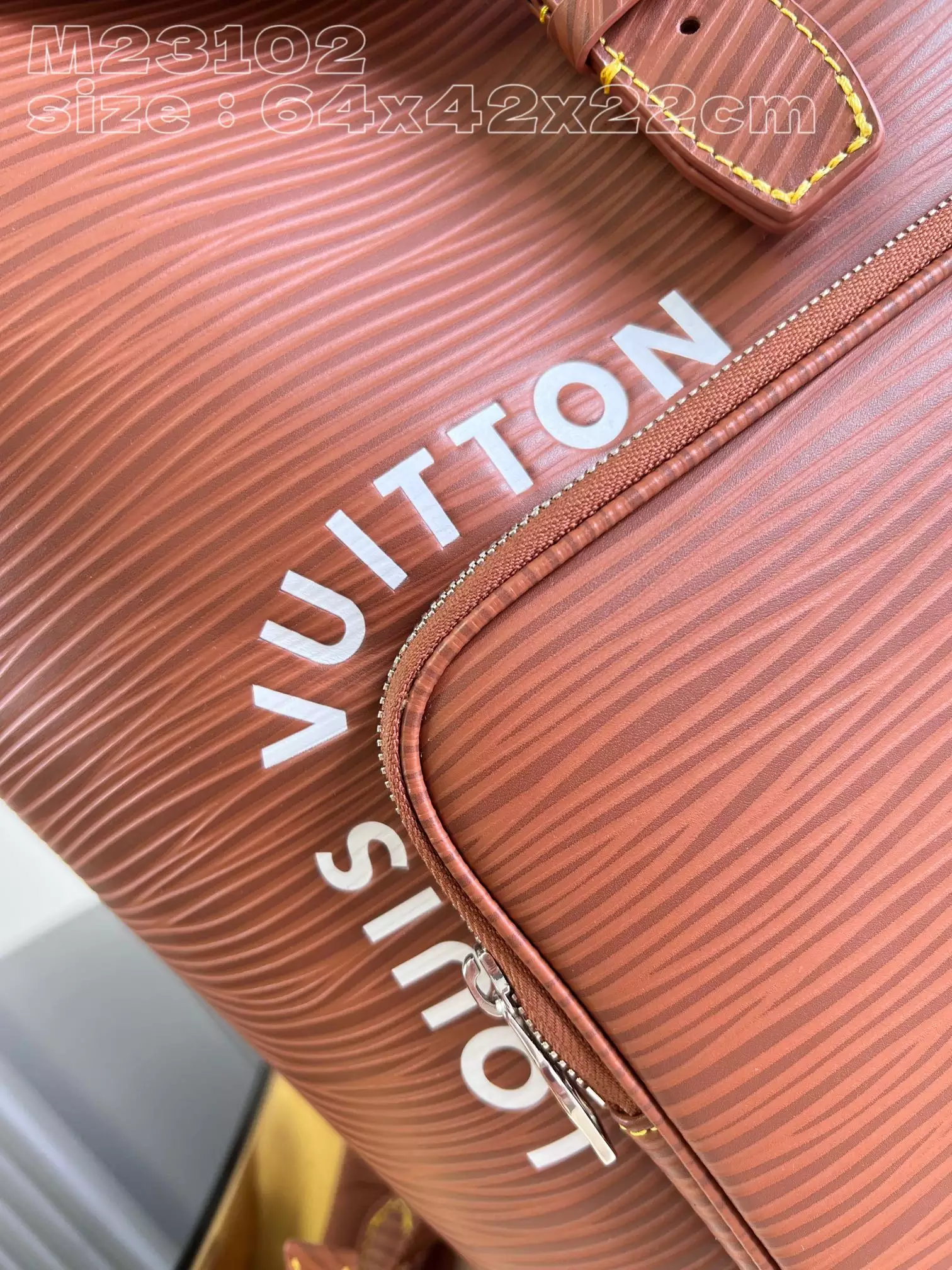 Montsouris Backpack Calf Cognac Leather Trim