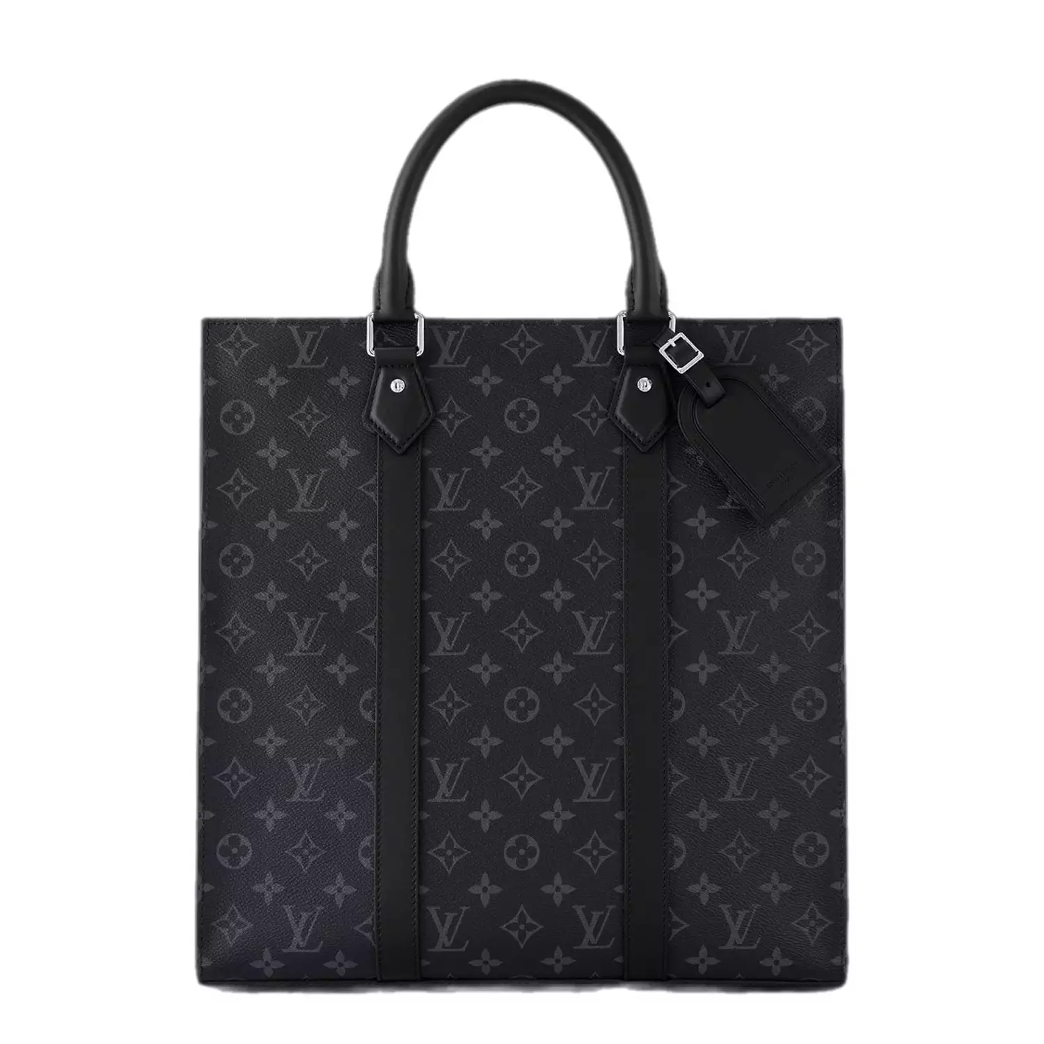 Sac Plat Monogram Eclipse Coated Canvas