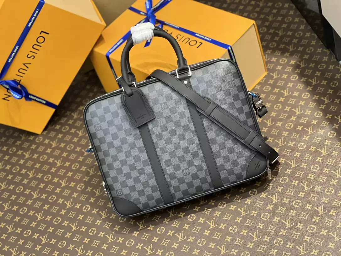 Porte Documents Voyage NM Briefcase Grey