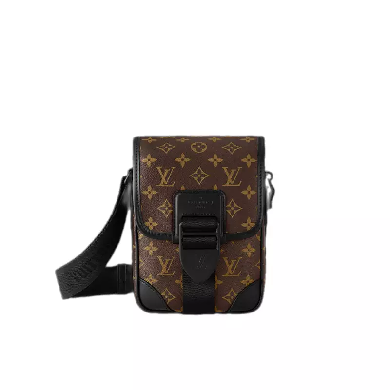 Archy Messenger PM Monogram Macassar Canvas