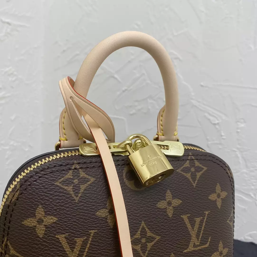 Alma Backpack Monogram Coated Canvas