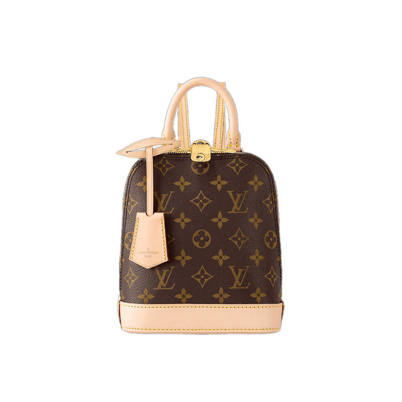 Alma Backpack Monogram Coated Canvas