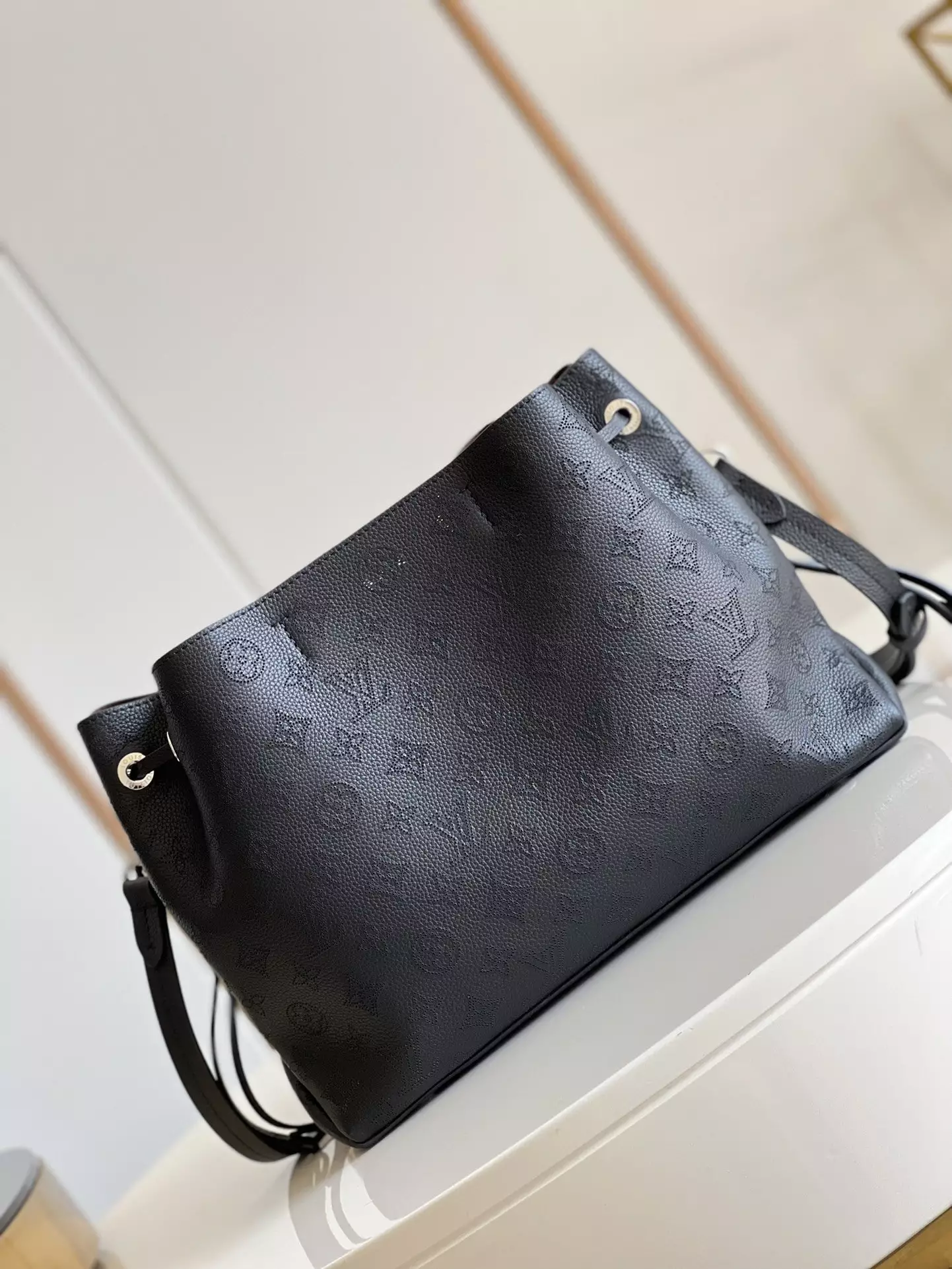 Bella Tote Black Mahina Calfskin