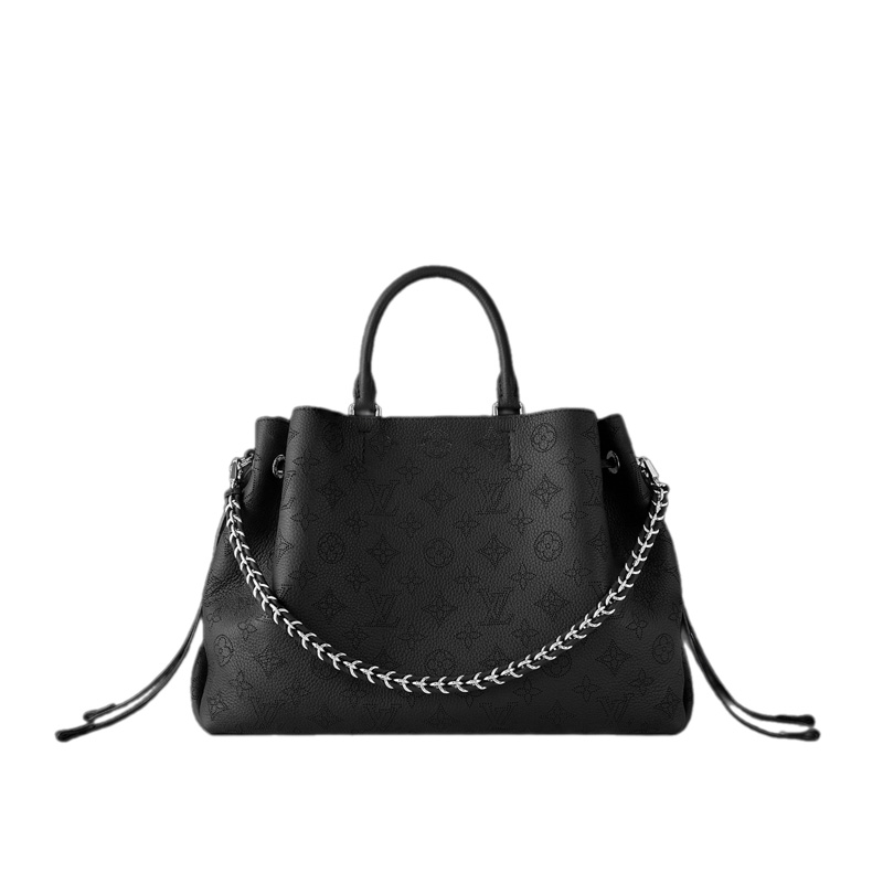 Bella Tote Black Mahina Calfskin