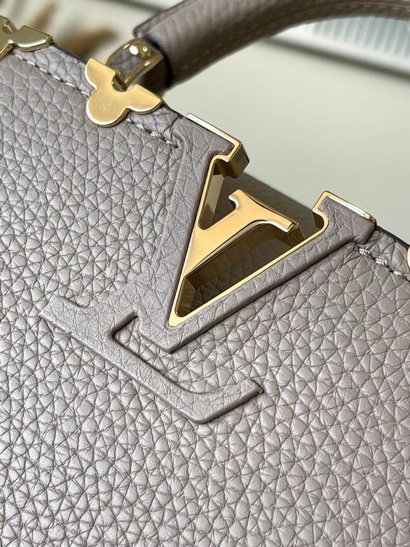 Capucines Mini handbag Taurillon leather Monogram Flowers – LB365