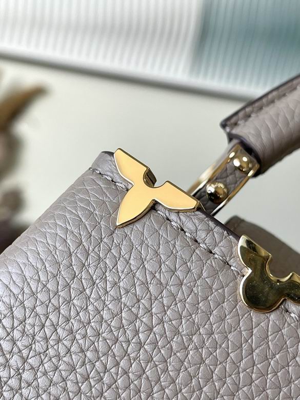 Capucines Mini handbag Taurillon leather Monogram Flowers – LB365