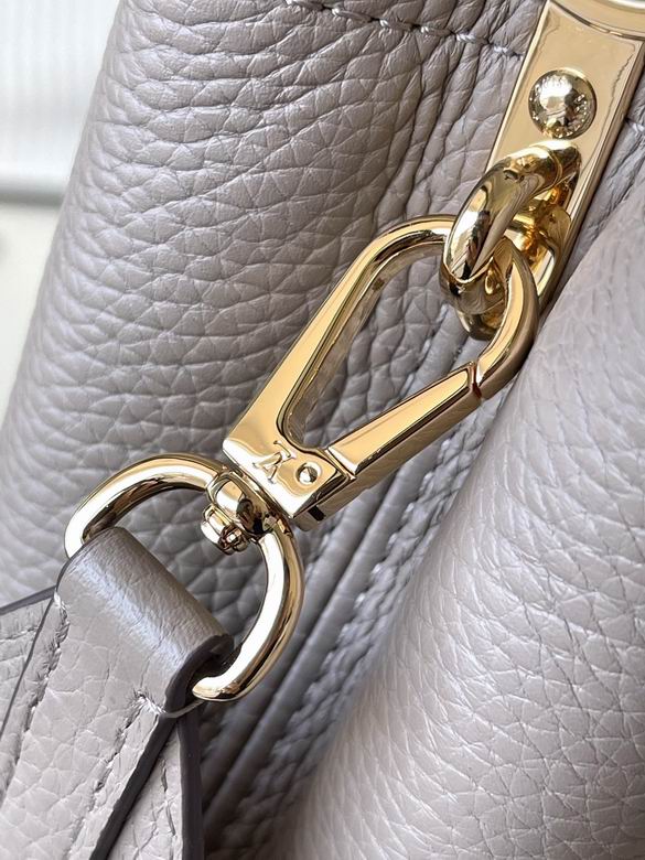 Capucines Mini handbag Taurillon leather Monogram Flowers – LB365