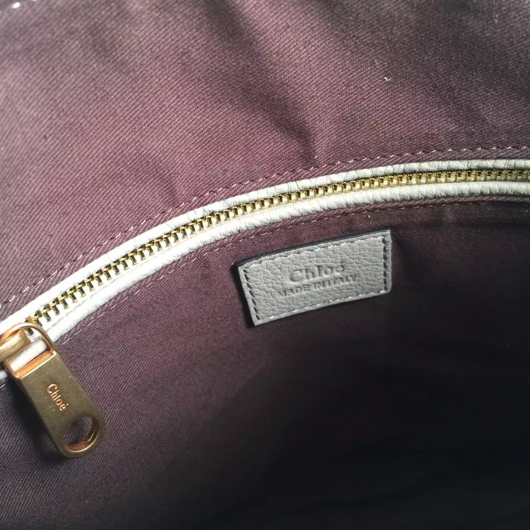 Chloé Marcie Cashmere Grey Double Carry Bag