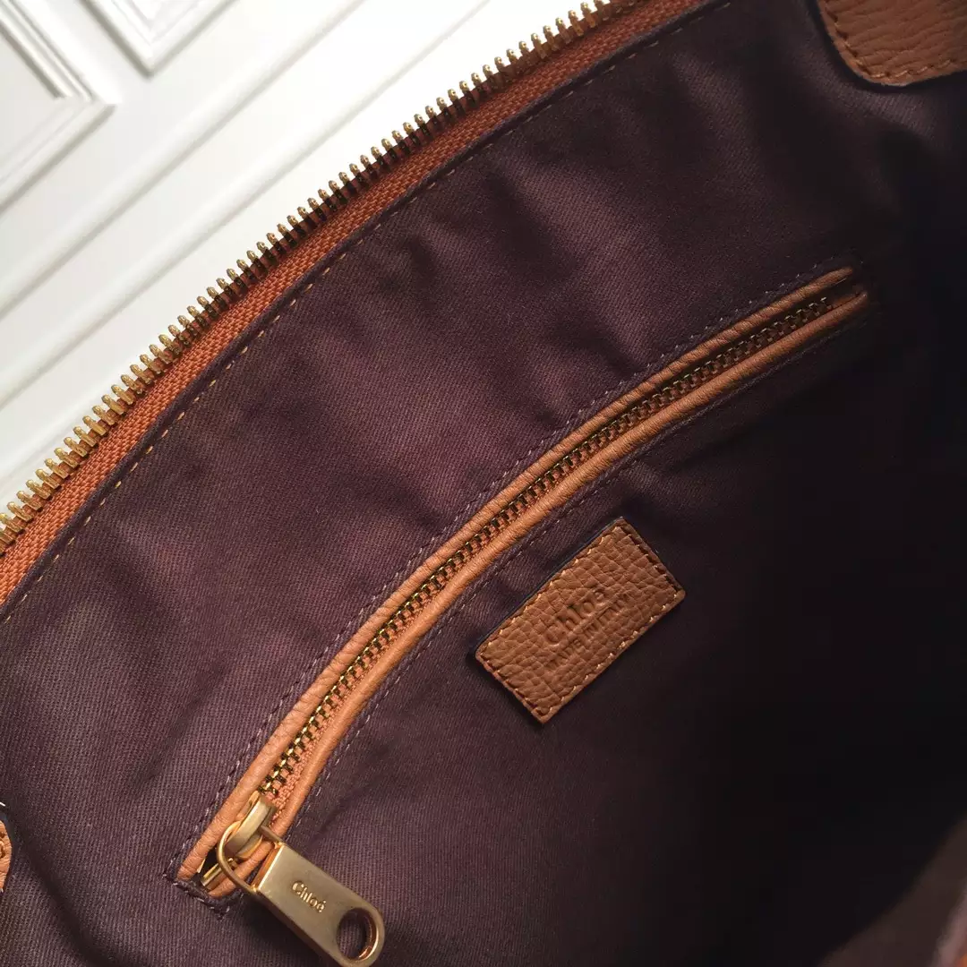 Chloé Marcie Tan Double Carry Bag
