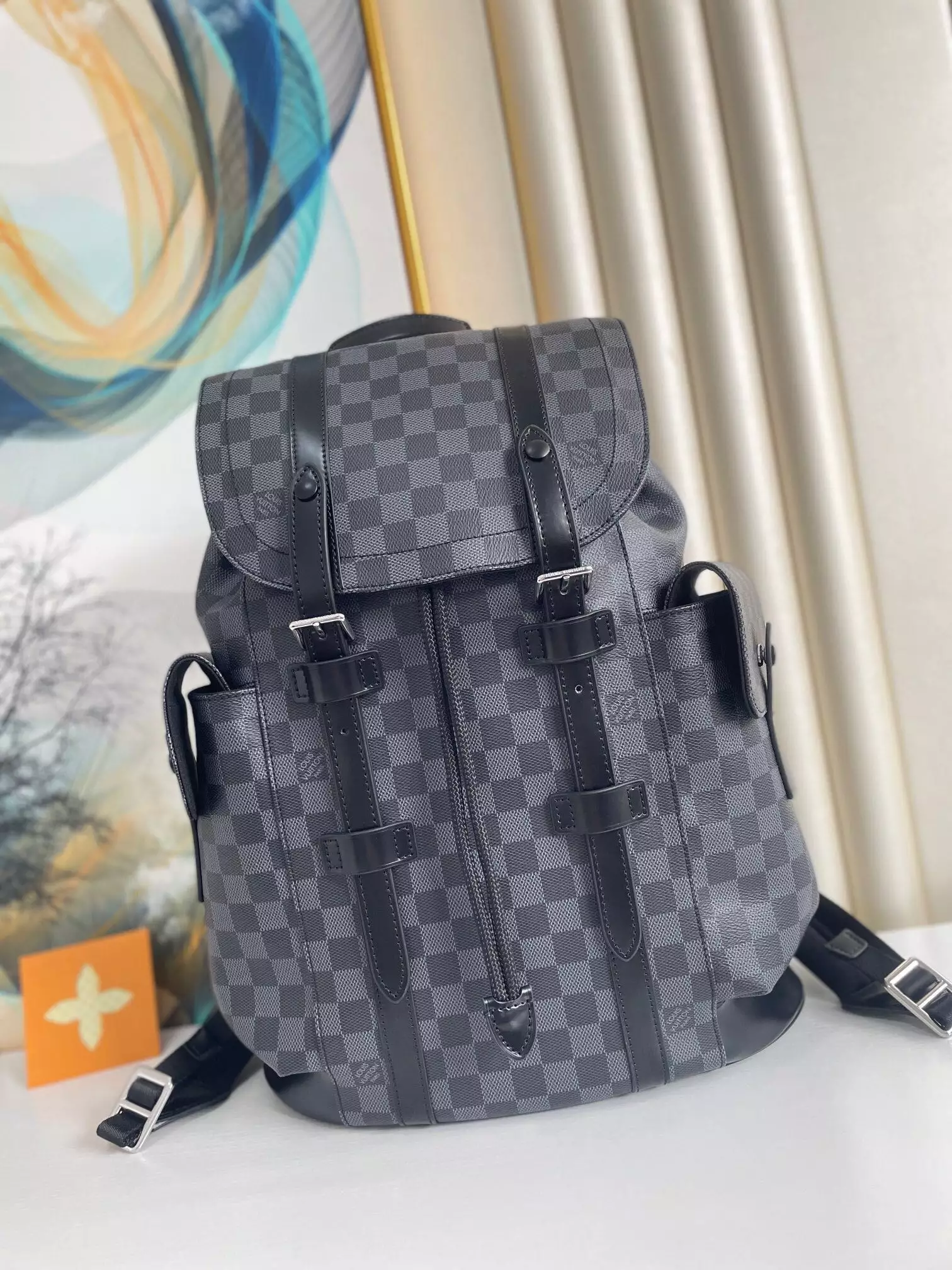 Christopher MM Damier Graphite Canvas