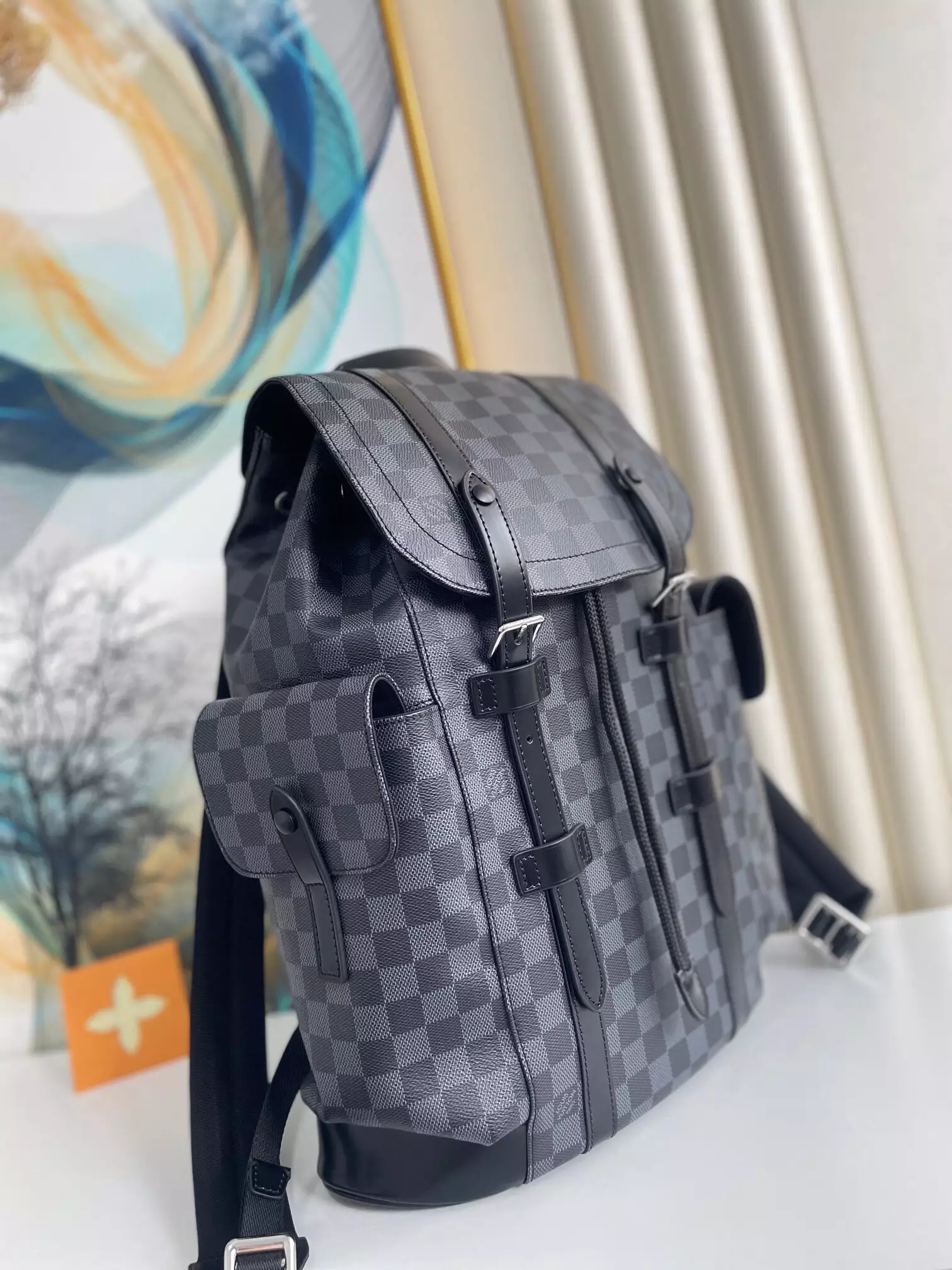 Christopher MM Damier Graphite Canvas